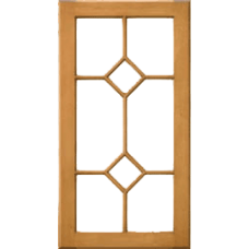 Conestoga Unfinished Wood Mullion Doors