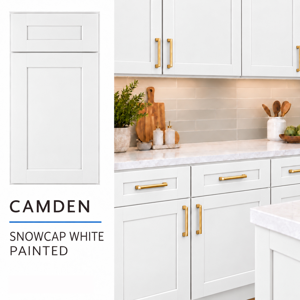 CAMDEN - Snowcap White
