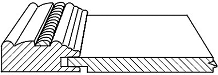 LaSalle Applied Molding Drawer Front Profile