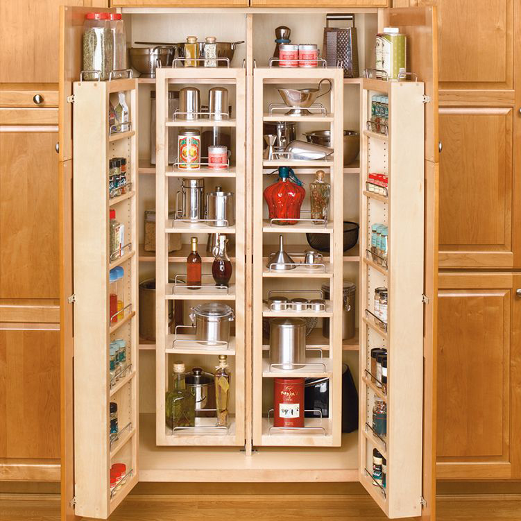 Rev-A-Shelf Wood Swing Out Pantry For 45 3/4 High Opening