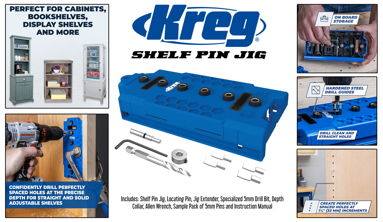 Kreg Shelf Pin Jig