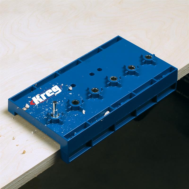 Kreg Shelf Pin Jig 5mm - Create Perfectly Spaced Holes at 1-1/4 Inch (32mm)  Increments in the Woodworking Tool Accessories department at