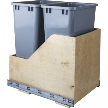 Bottom Mount Waste System - Double 35 QT