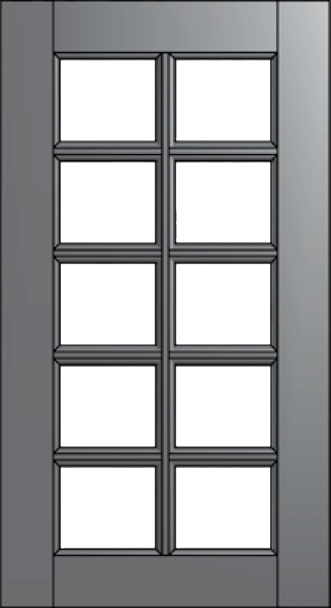 10 Lite Frame Only Cabinet Door