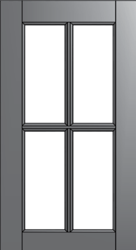 4 Lite Frame Only Cabinet Door