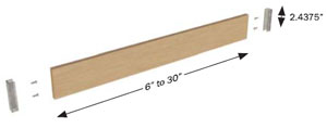 QuikTRAY standard dividers part