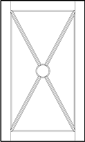 Conestoga X Lite with Solid Hub Mullion Door