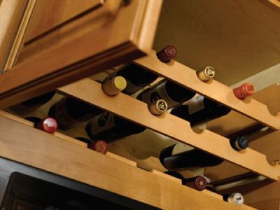 Wood Wine Bottle Rack