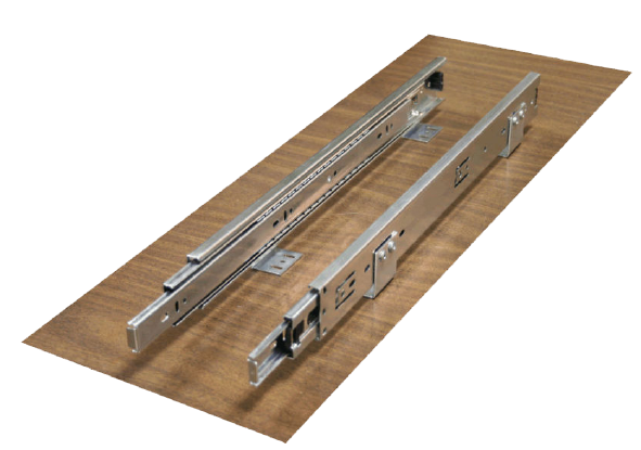 Slide-Out Shelf Made-to-Fit Full Extension Rails Slide-A-Shelf Size: 34 W x 21.5 D, Finish: Poplar