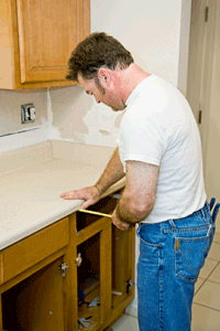 Measuring for new or replacement cabinet doors and drawers