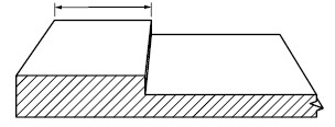 10SQF2 drawer front profile