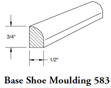 Shoe Moulding 583