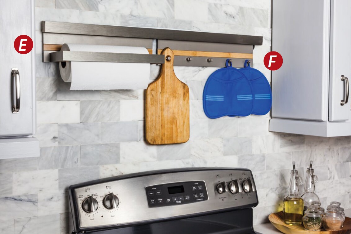 Brabantia Kitchen Today Wall Rail System Designs Brabantia Kitchen Today Wall Rail System Designs